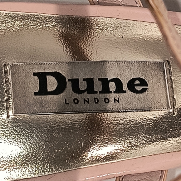 Dune London Women's 8 Pink & Tan Heels - Picture 7 of 8